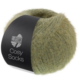 Lana Grossa Cosy Socks 12 gris-vert