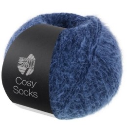 Lana Grossa Cosy Socks 13 dark blue