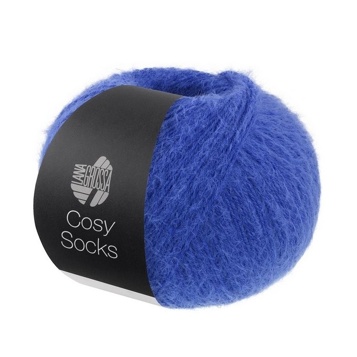 Lana Grossa Cosy Socks 15 blue royal
