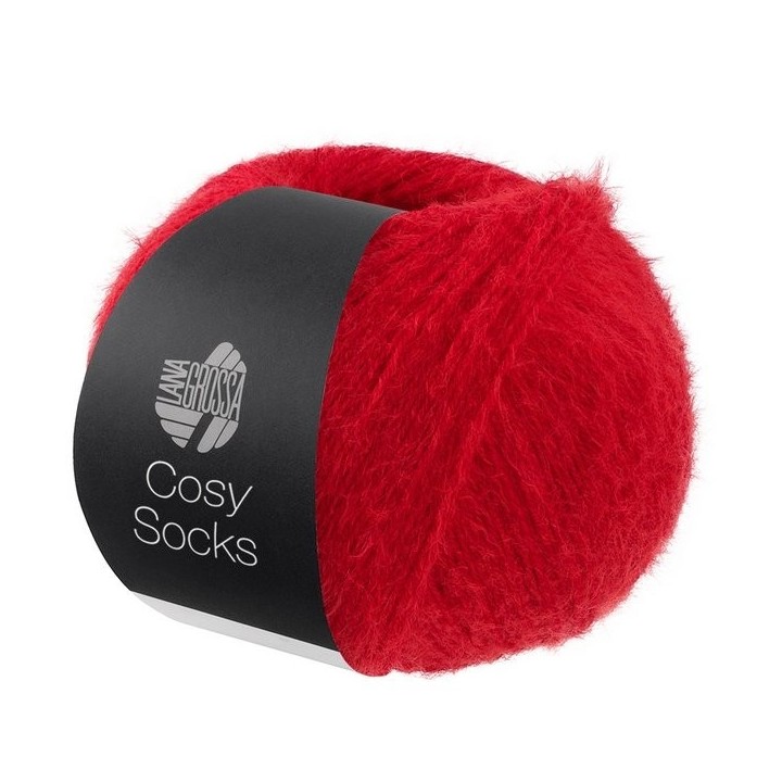Lana Grossa Cosy Socks 17 rouge
