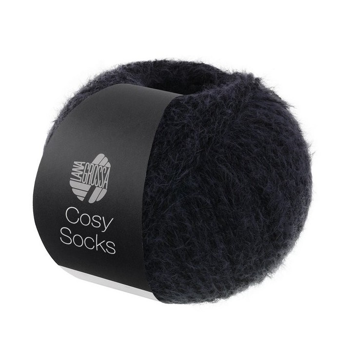 Lana Grossa Cosy Socks 18 black
