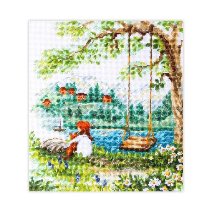 Embroidery kit Carefree Days