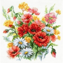Embroidery kit Wildflowers
