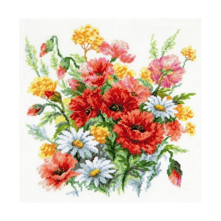 Embroidery kit Wildflowers
