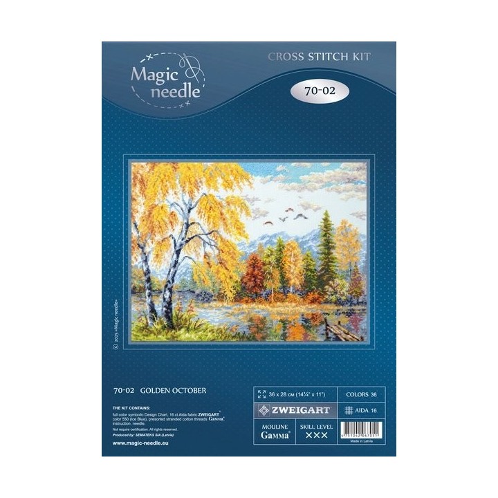 Stickset Goldener Oktober