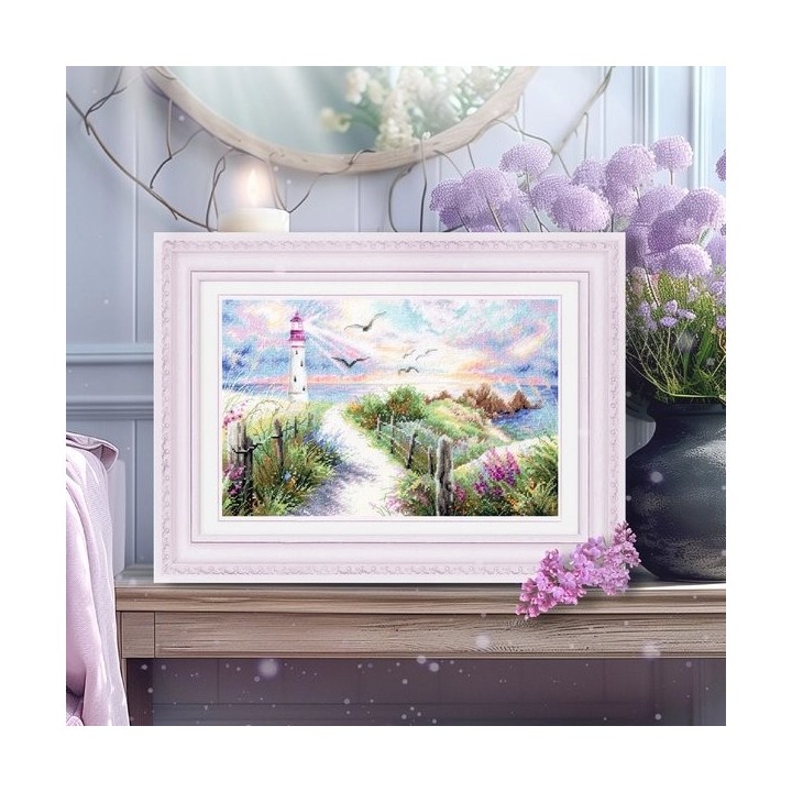Kit de broderie La lumière du foyer