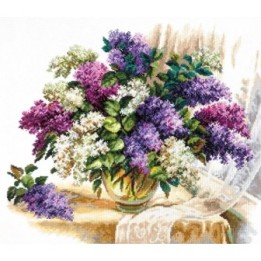 Kit de broderie Le parfum des lilas