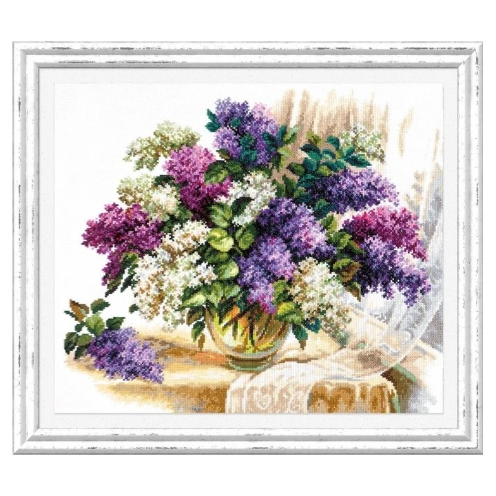 Embroidery kit The Scent of Lilacs