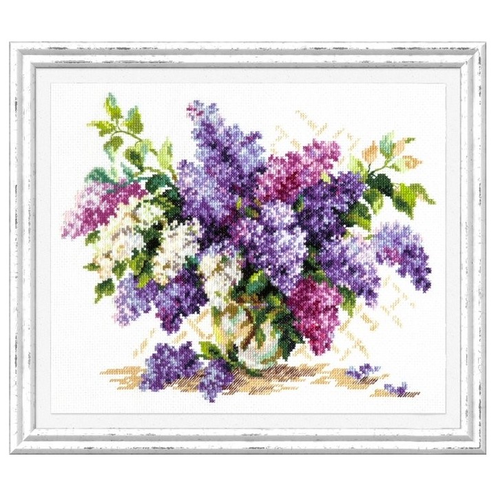 Kit de broderie Lilas