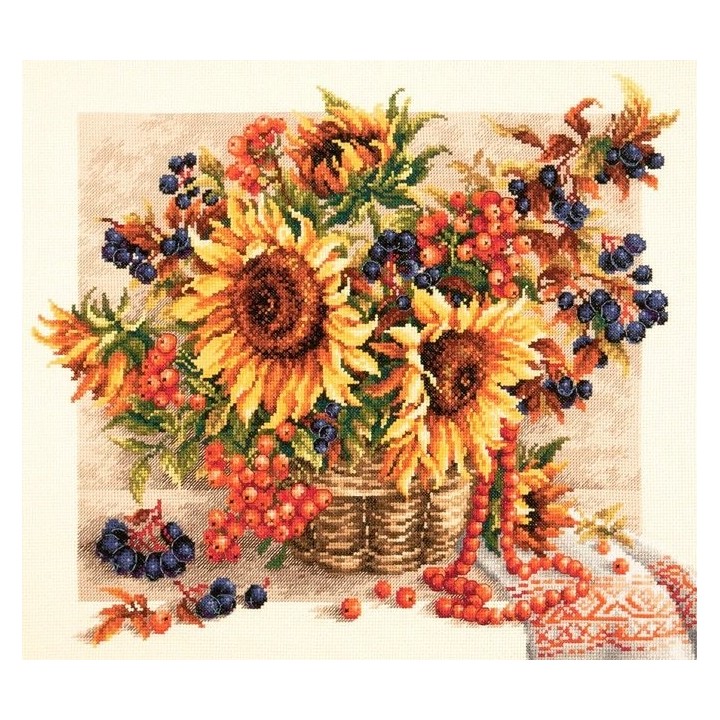 Embroidery kit Rowanberries Garland 