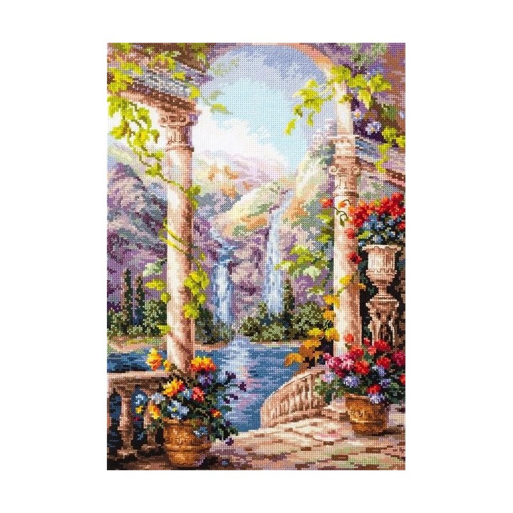 Embroidery kit Fantastic View
