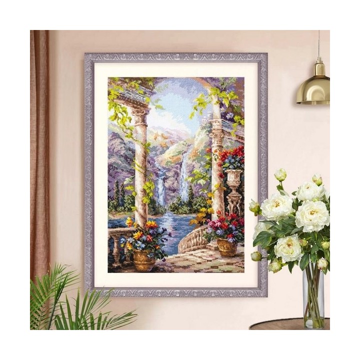 Kit de broderie Vue fantastique