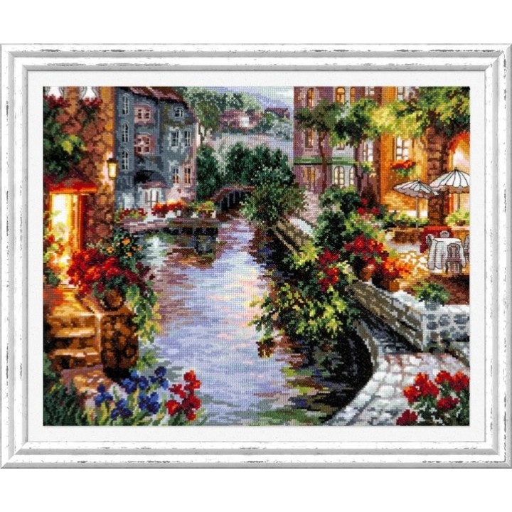Embroidery kit Evening in Venice
