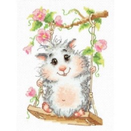 Kit de broderie Sur la balançoire