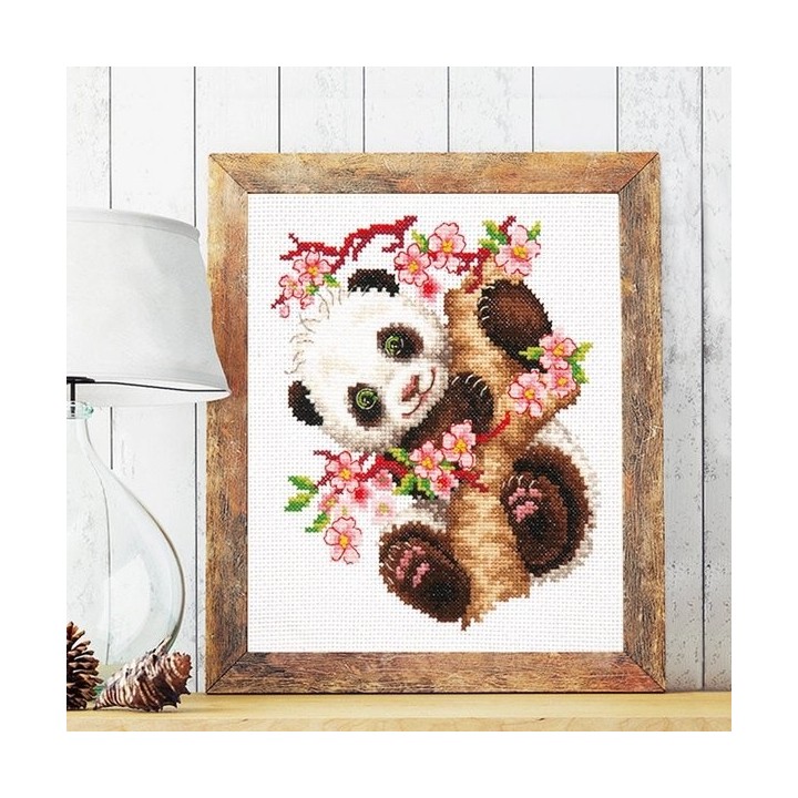 Borduurpakket Panda