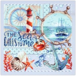 Embroidery kit The Sea Calls to Me…