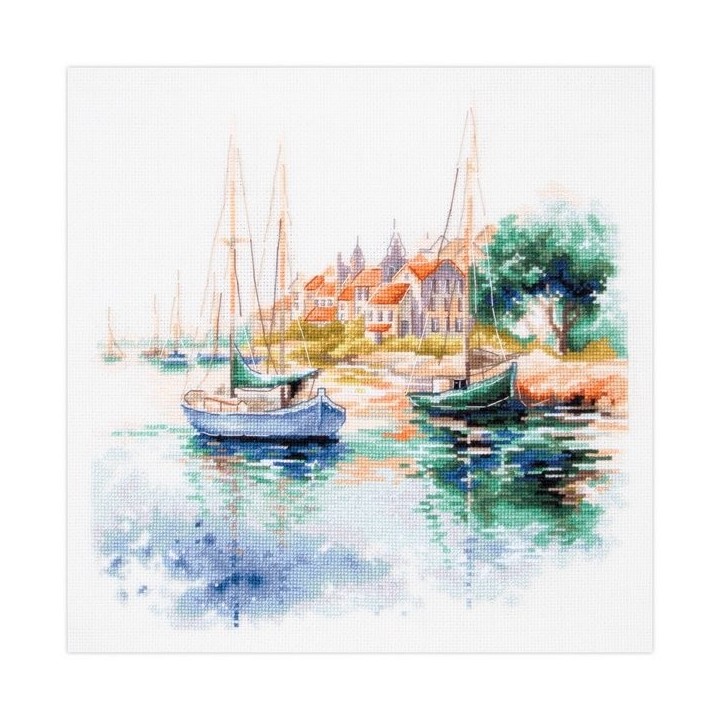 Borduurpakket De stille haven