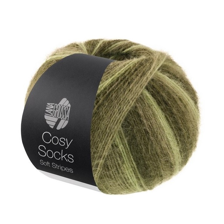 Lana Grossa Cosy Socks Soft Stripes 107