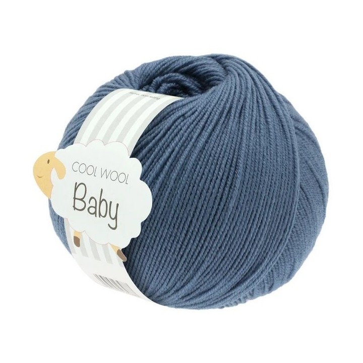 Lana Grossa Cool Wool Baby 263 pigeon blue