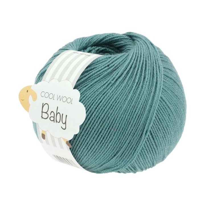 Lana Grossa Cool Wool Baby 284 turquoise menthe