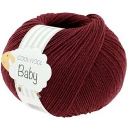 Lana Grossa Cool Wool Baby 344 burgundy
