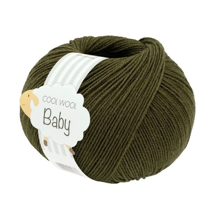 Lana Grossa Cool Wool Baby 349 Waldgrün