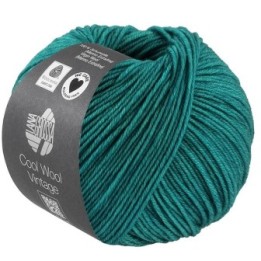 Lana Grossa Cool Wool Vintage vert pétrole 7394
