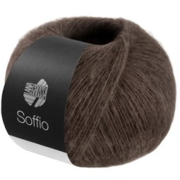 Lana Grossa Soffio 042 grey-brown
