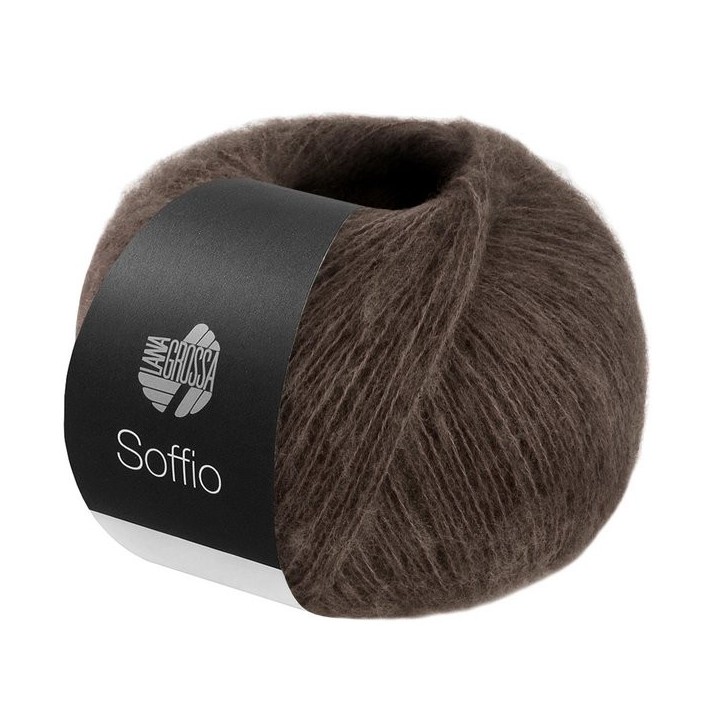 Lana Grossa Soffio 042 gris-brun