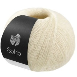 Lana Grossa Soffio 043 grijsbeige