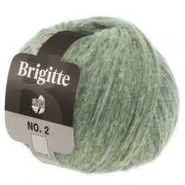 Lana Grossa Brigitte n° 2 vert gris 18