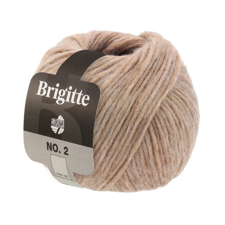 Lana Grossa Brigitte nr 2 rozenhout 43
