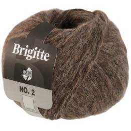 Lana Grossa Brigitte nr 2 grijsbruin 60
