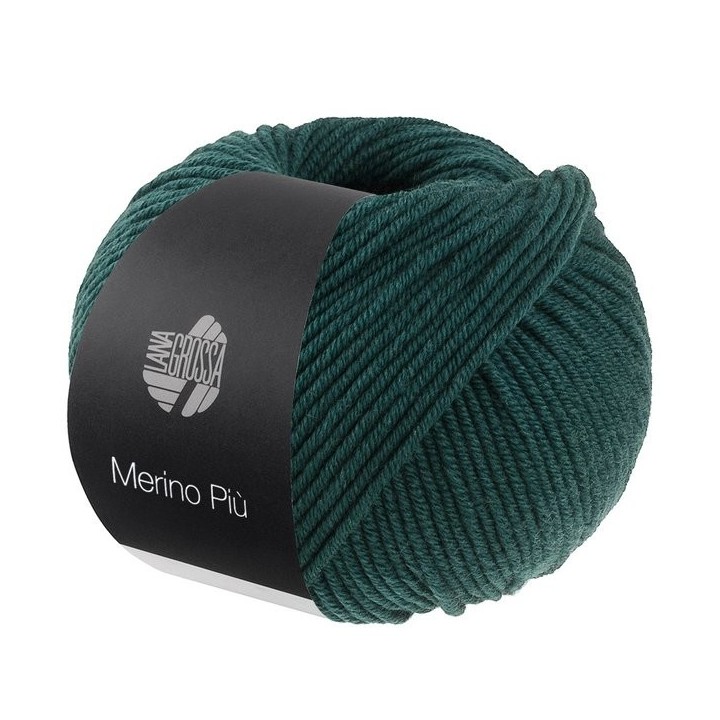 Lana Grossa Merino Piu pétrole foncé 07