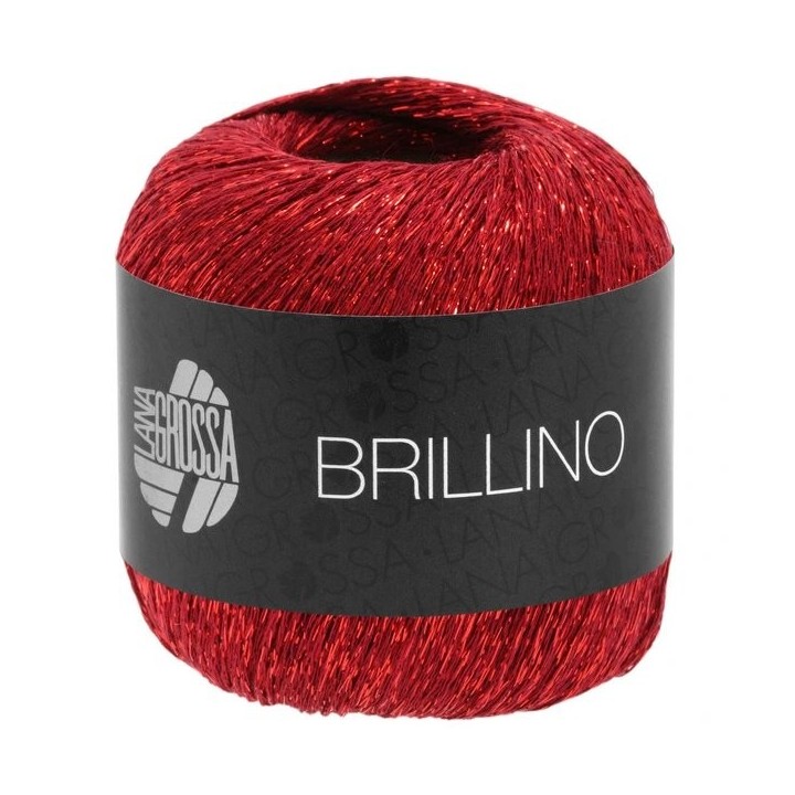 Lana Grossa Brillino rouge 17