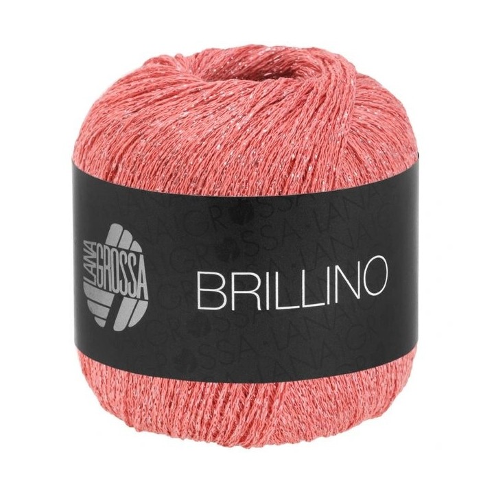 Lana Grossa Brillino rouge saumon 29