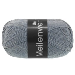 Lana Grossa Meilenweit Uni 100 Denim blue 1399
