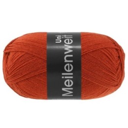 Lana Grossa Meilenweit Uni 100 Kaneelbruin 1400