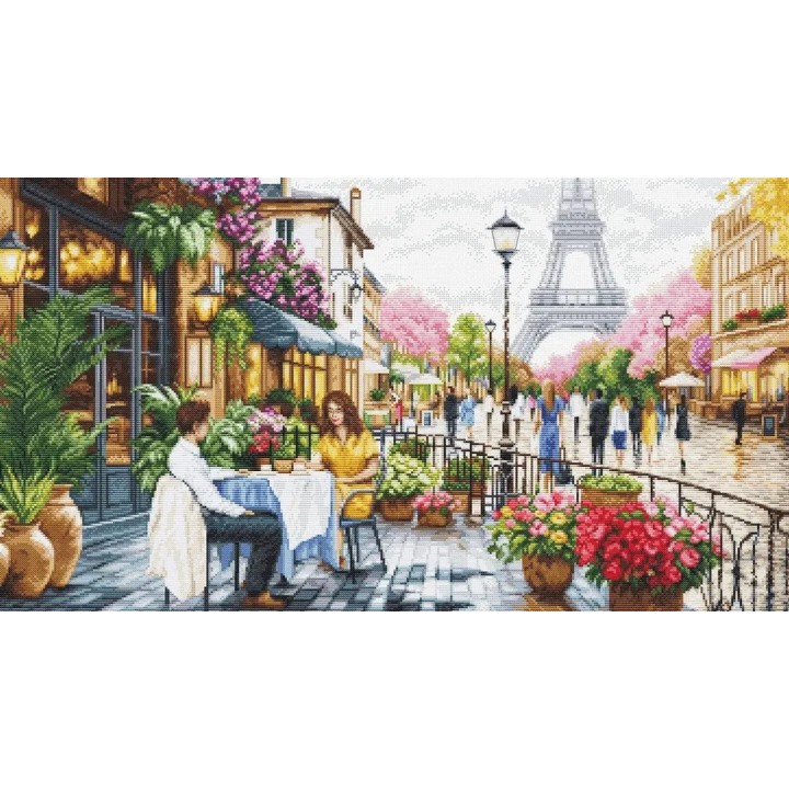 Embroidery kit Tower View