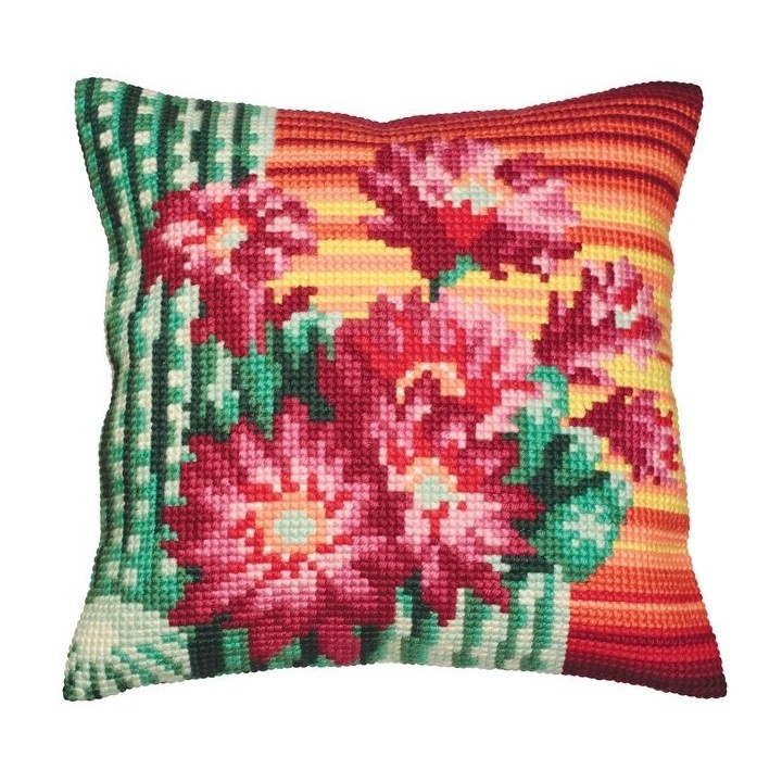 Stitch cushion kit Sunset Cactus 5101