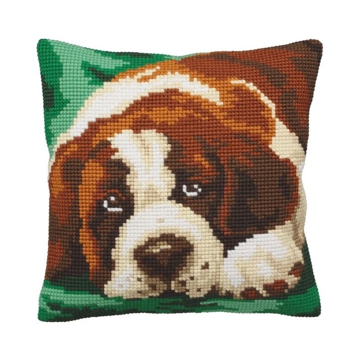 Stitch cushion kit St. Bernard 5165