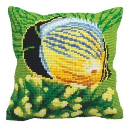 Kreuzstichkissen Tropische Fische 5150