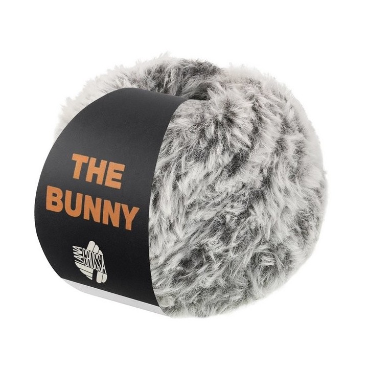 Knitting yarn  The Bunny Light grey/Dark grey 7