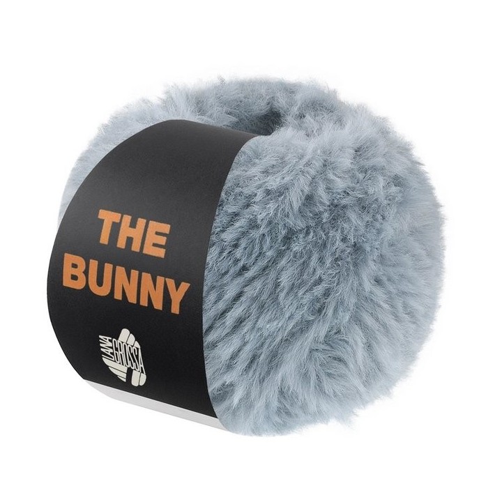  Strickwolle The Bunny Blaugrau 16