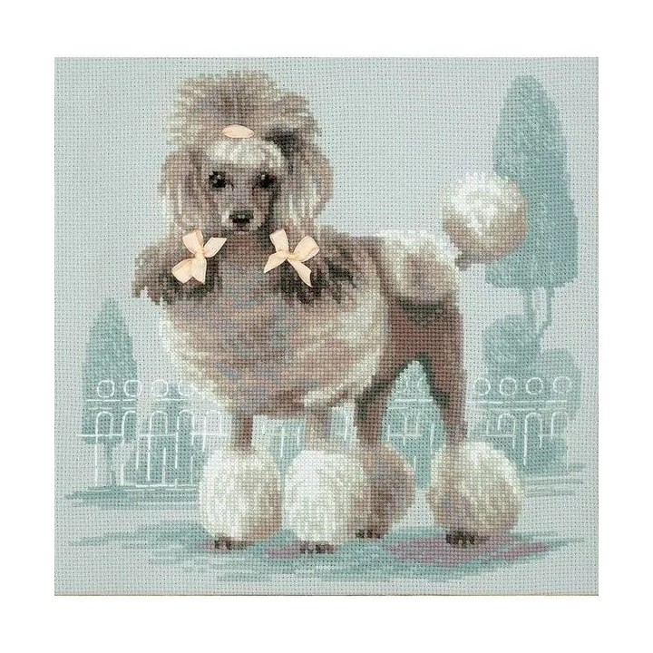 Embroidery kit Poodle