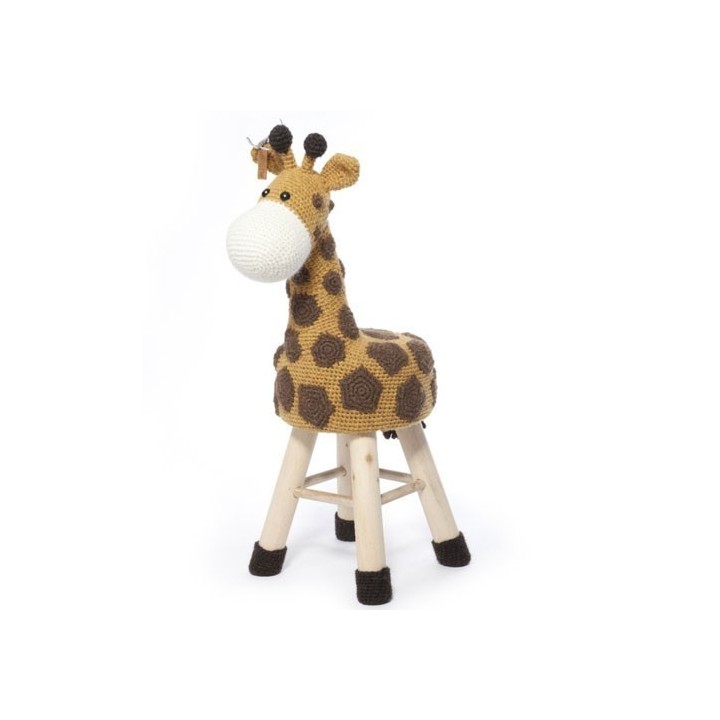   Animal stool crochet part 1