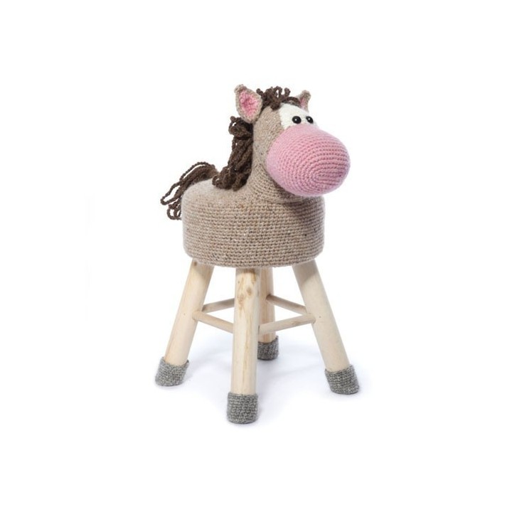   Animal stool crochet part 1