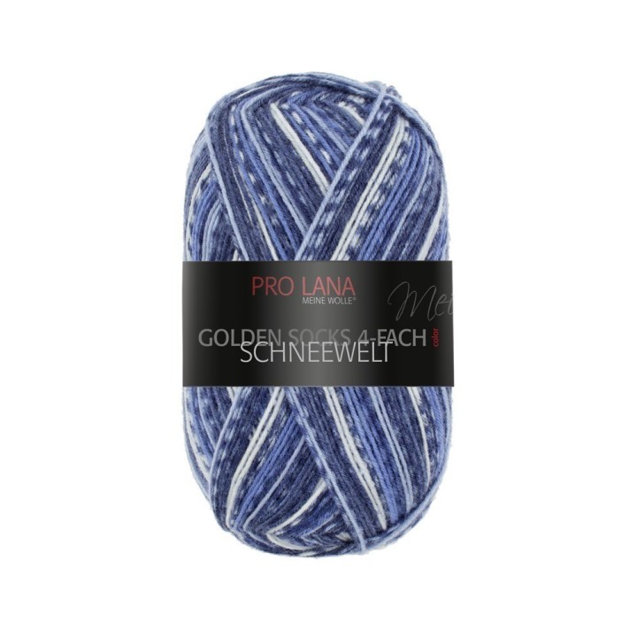 Sokkenwol Pro Lana Golden Socks Schneewelt 37904