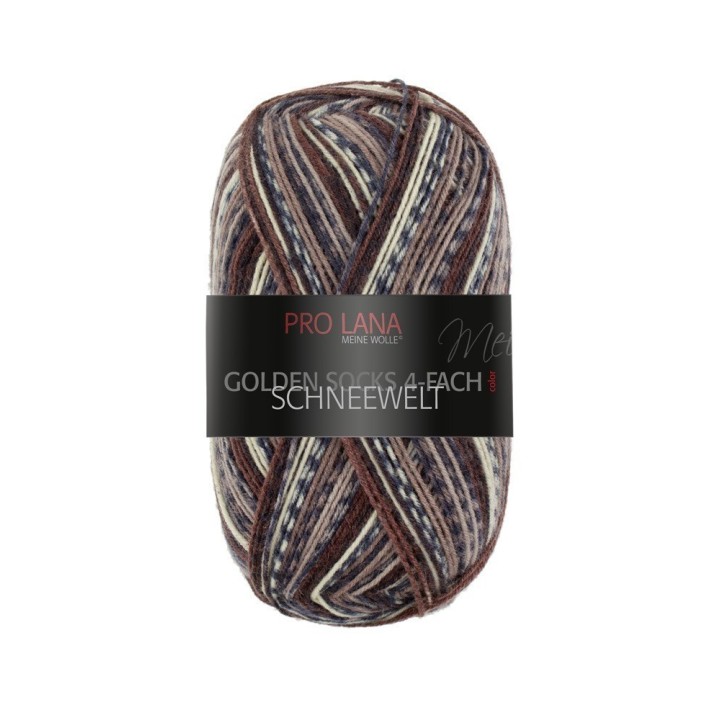 Sokkenwol Pro Lana Golden Socks Schneewelt 37907