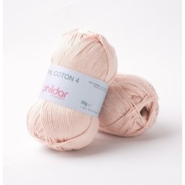 Phildar Phil Coton 4 laite de rose